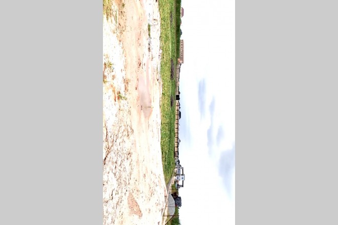 Dry land in the estate