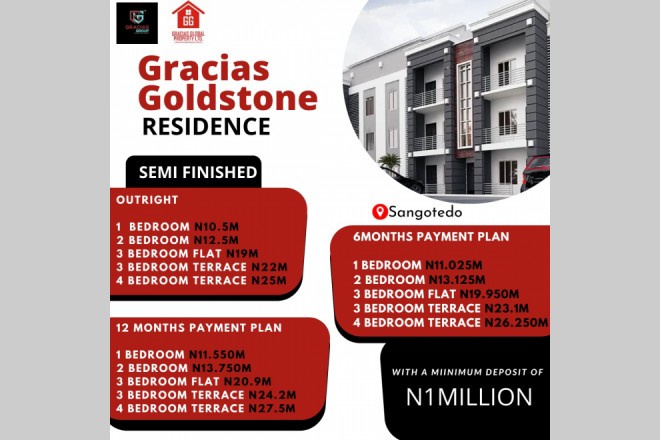 GRACIAS GOLDSTONE DRY LAND FOR SALE