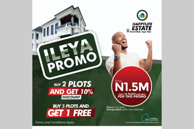 Estate Land in Mowe, Ogun State