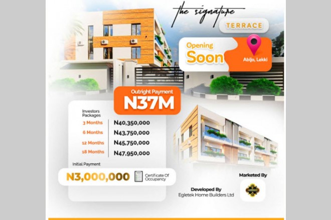 Luxury Terrace apartments